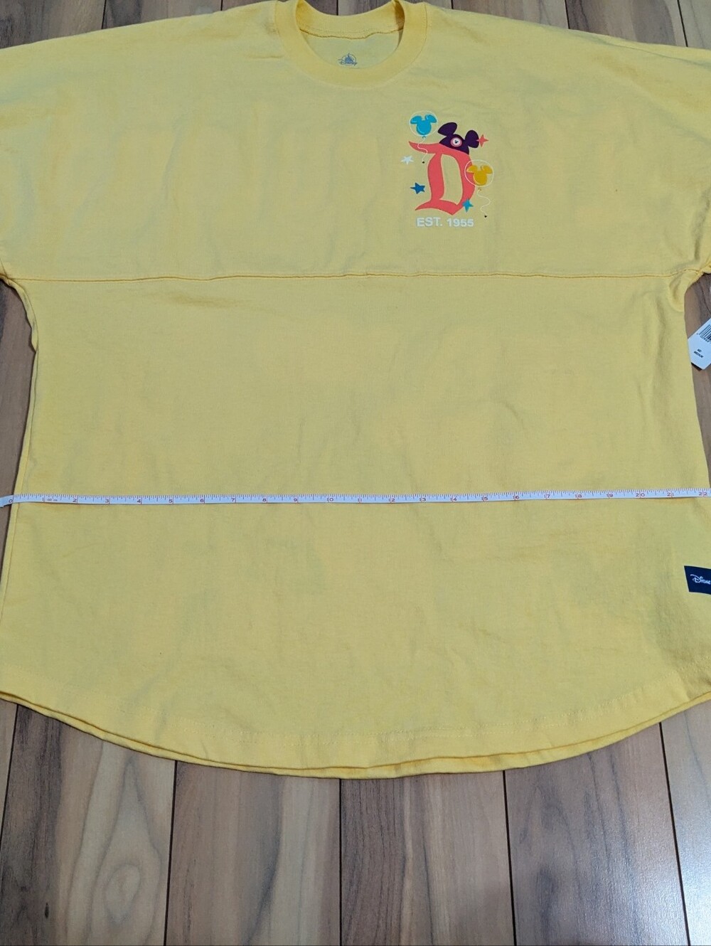 NWT! Disneyland Play In The Parks Spirit Jersey In Yellow Size M - Picture 12 of 15
